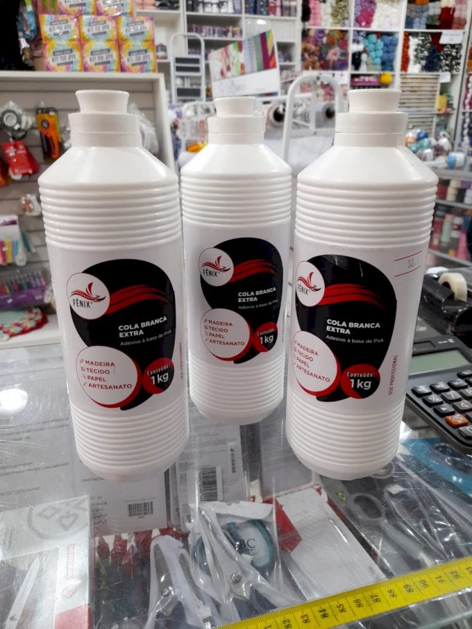 Cola branca fenix 1kg 