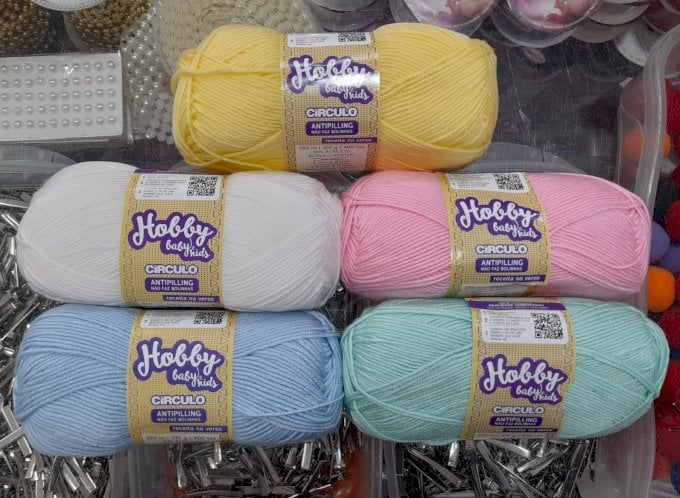 Lã hobby circulo 100 gr 