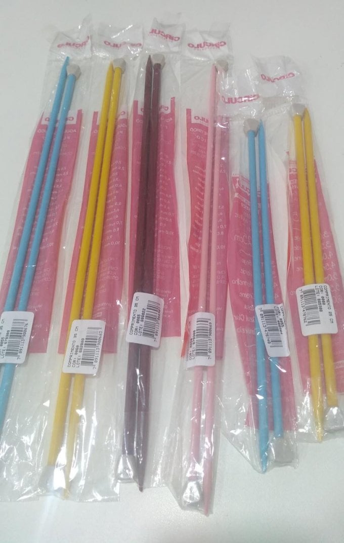 Agulha trico Plástico, n° 5,5 