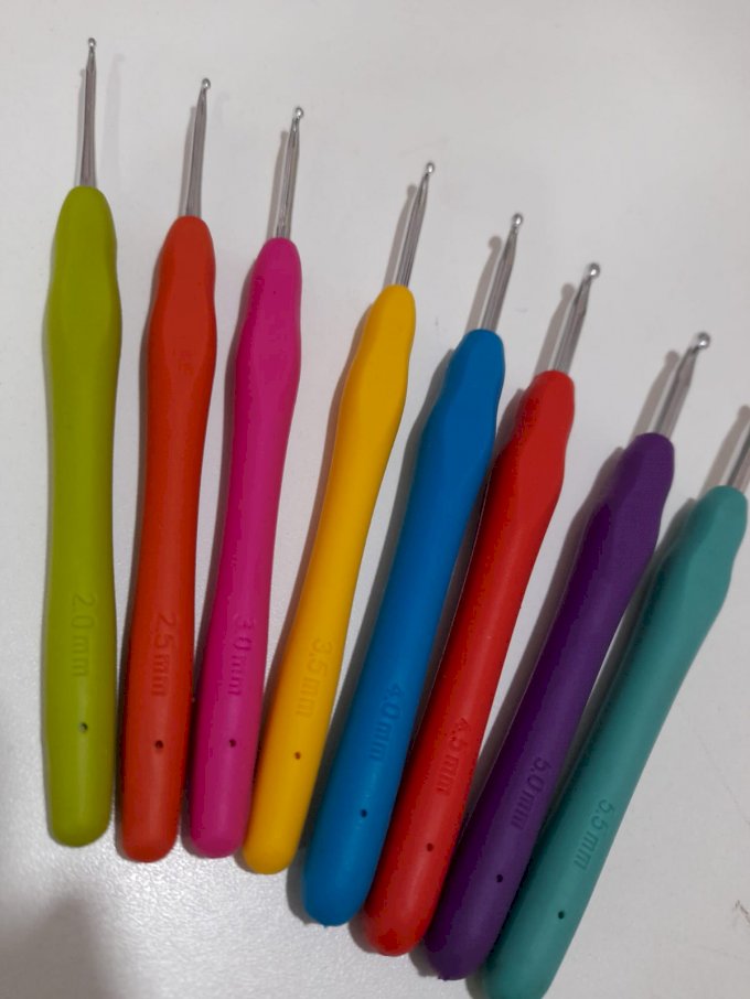 Agulha croche nybc emborracha  N 2 até N 5,5