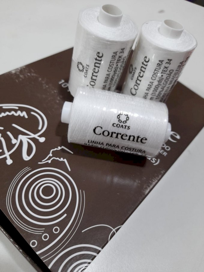 Linha corrente 100% algodão