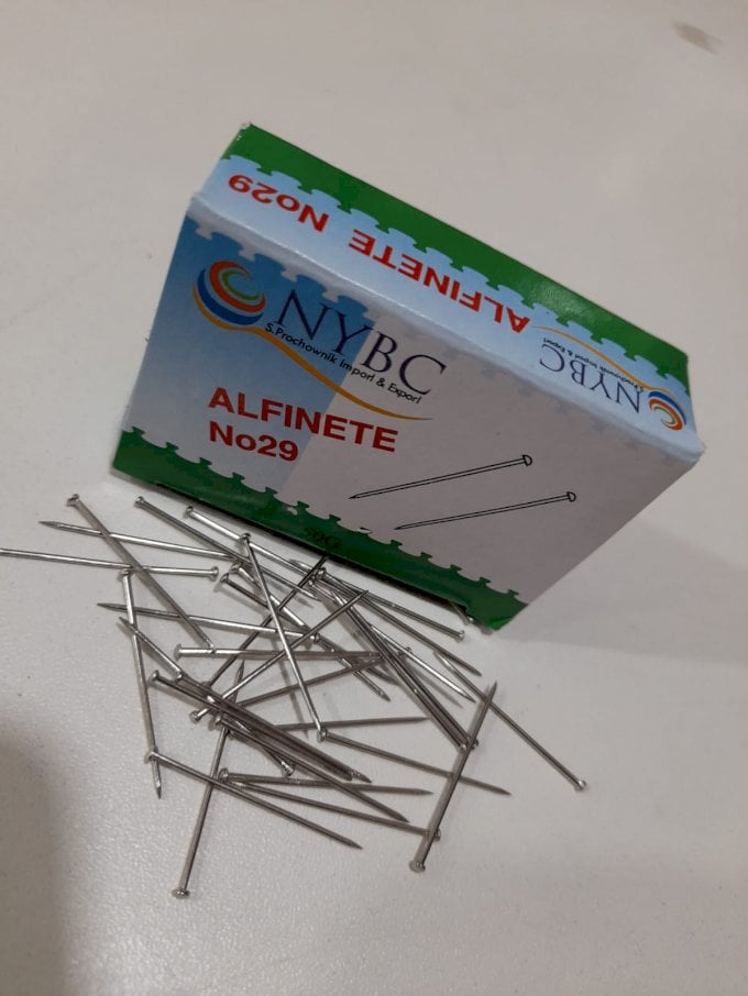 Caixa alfinete n29