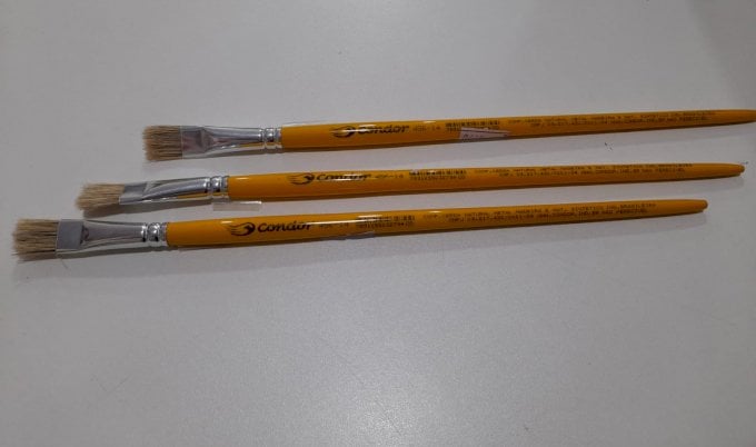 Pincel condor 456-10 e 456-14 