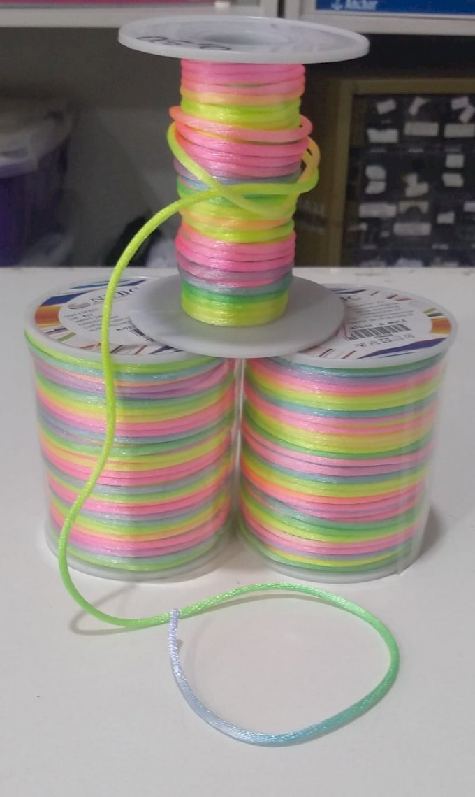 Cordão rabo de rato fino peça com 50mts