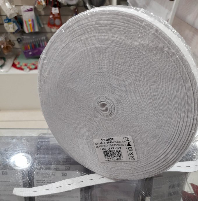 Elástico são José 18mm 