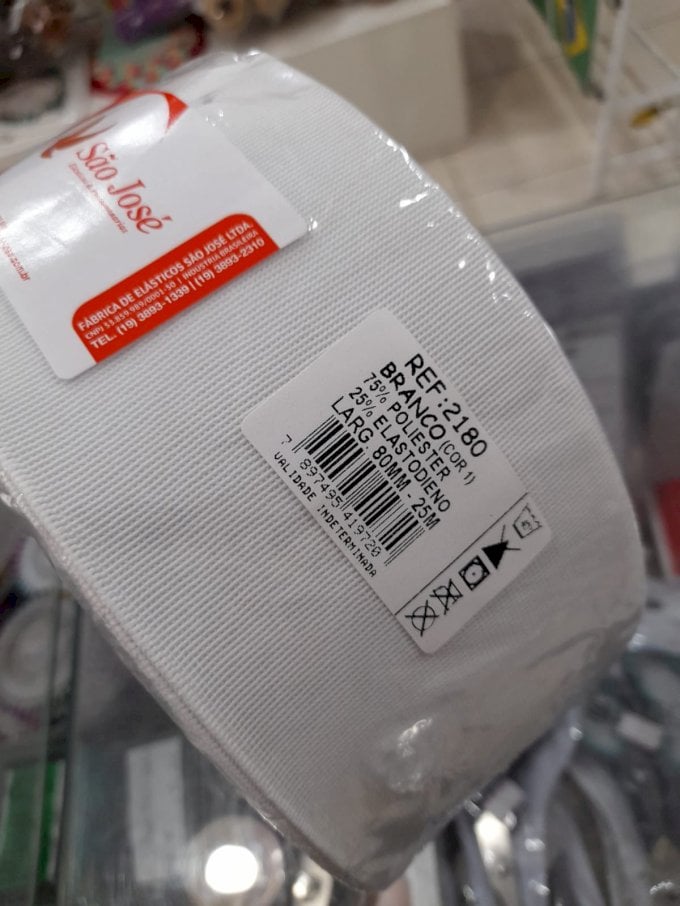 Elástico são jose 80mm 