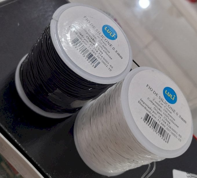 Fio de silicone Peça 100 metros 
