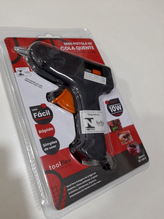 Revolver de cola quente fino