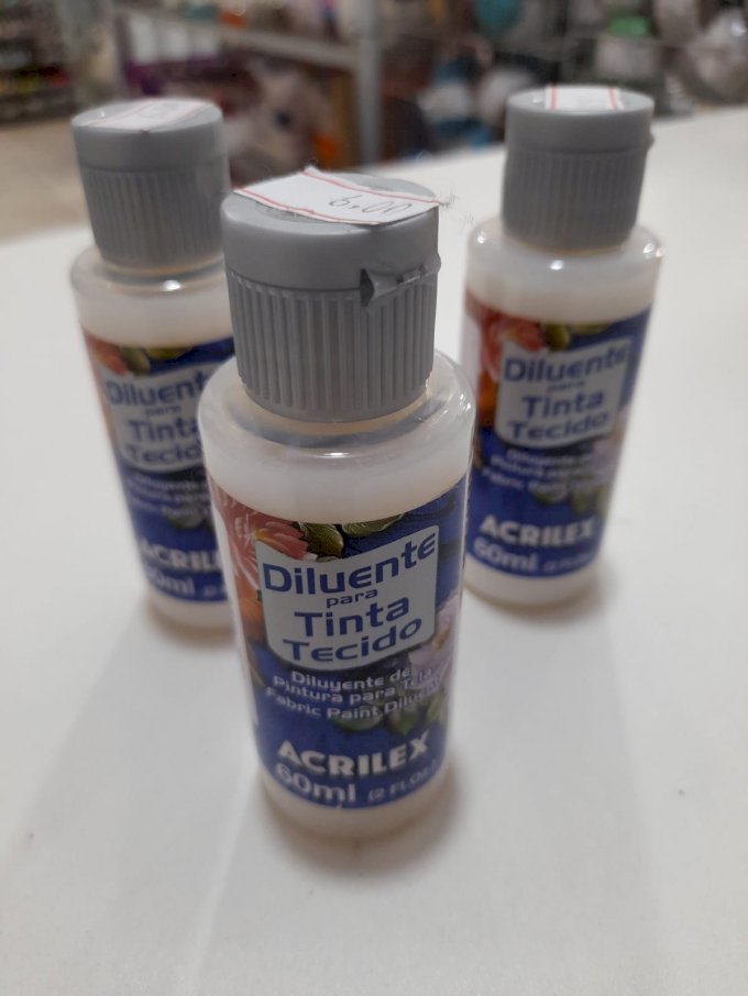 Diluente para tinta tecido Acrilex 