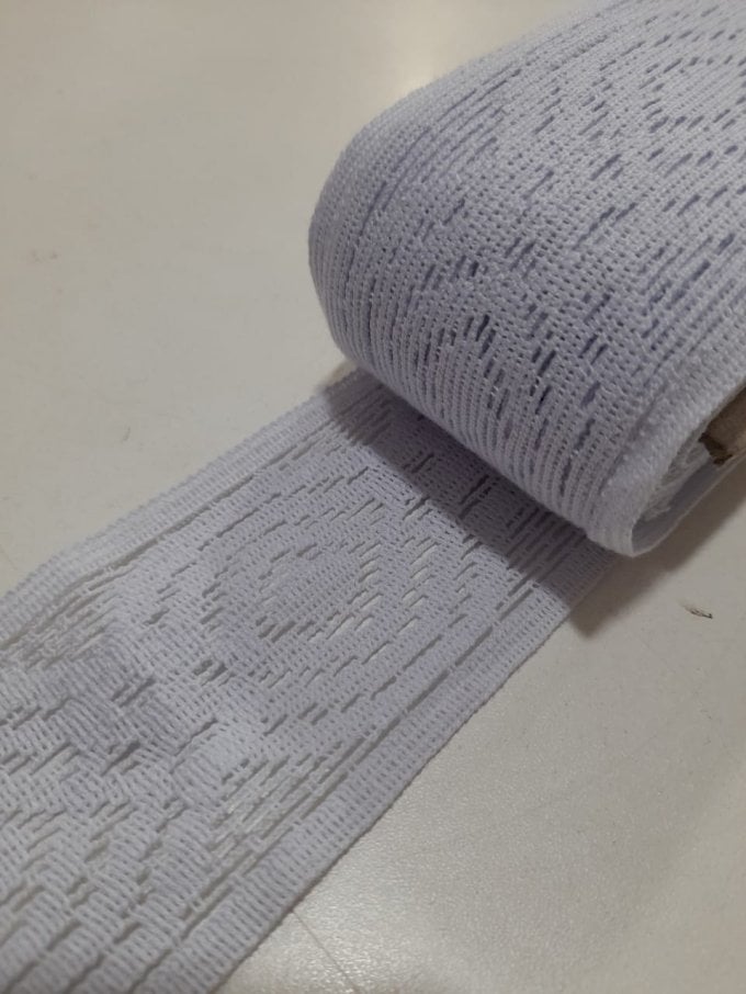 Renda algodão entremeio 