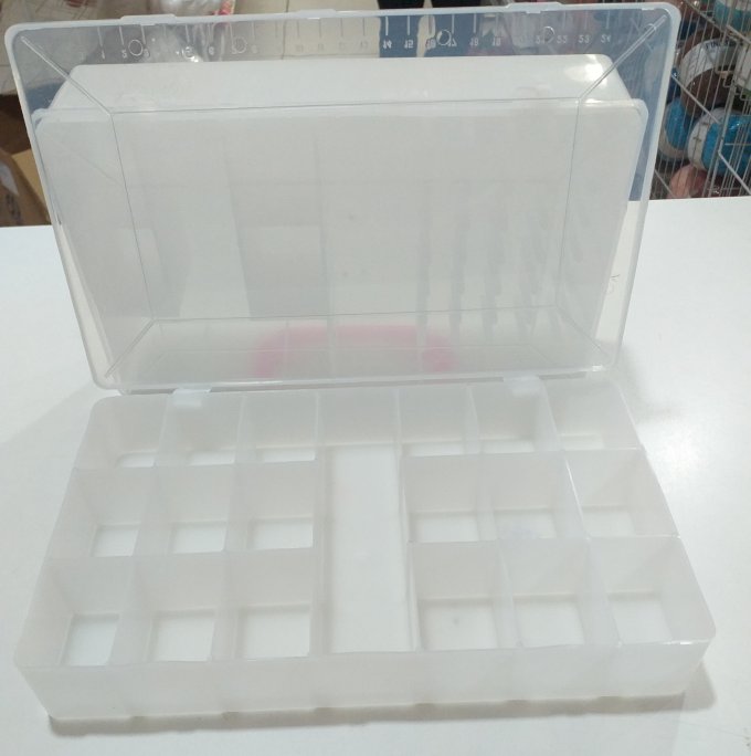 Caixa organizadora ponto cruz 