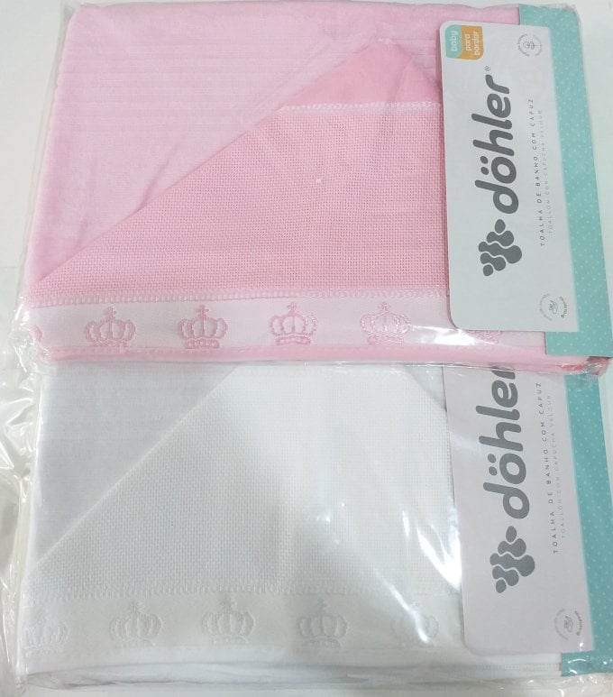 Toalha capuz dohler coroa