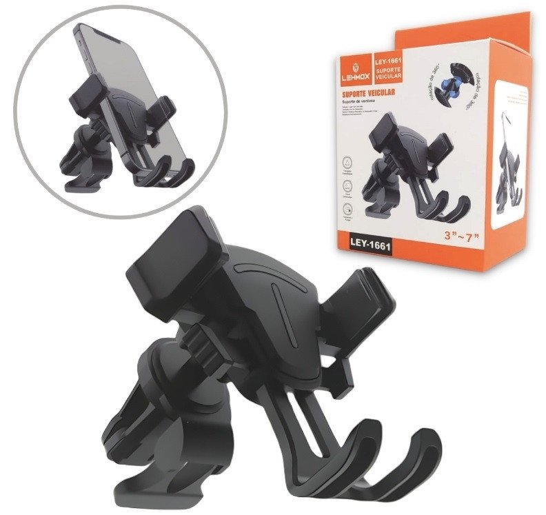 Suporte de Celular Veicular para Saída do Ar Condicionado