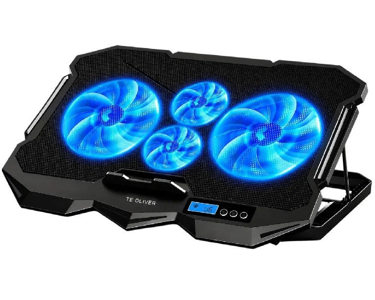 Base Suporte cooler para Notebook com 4 Fans com LED e 6 Modos