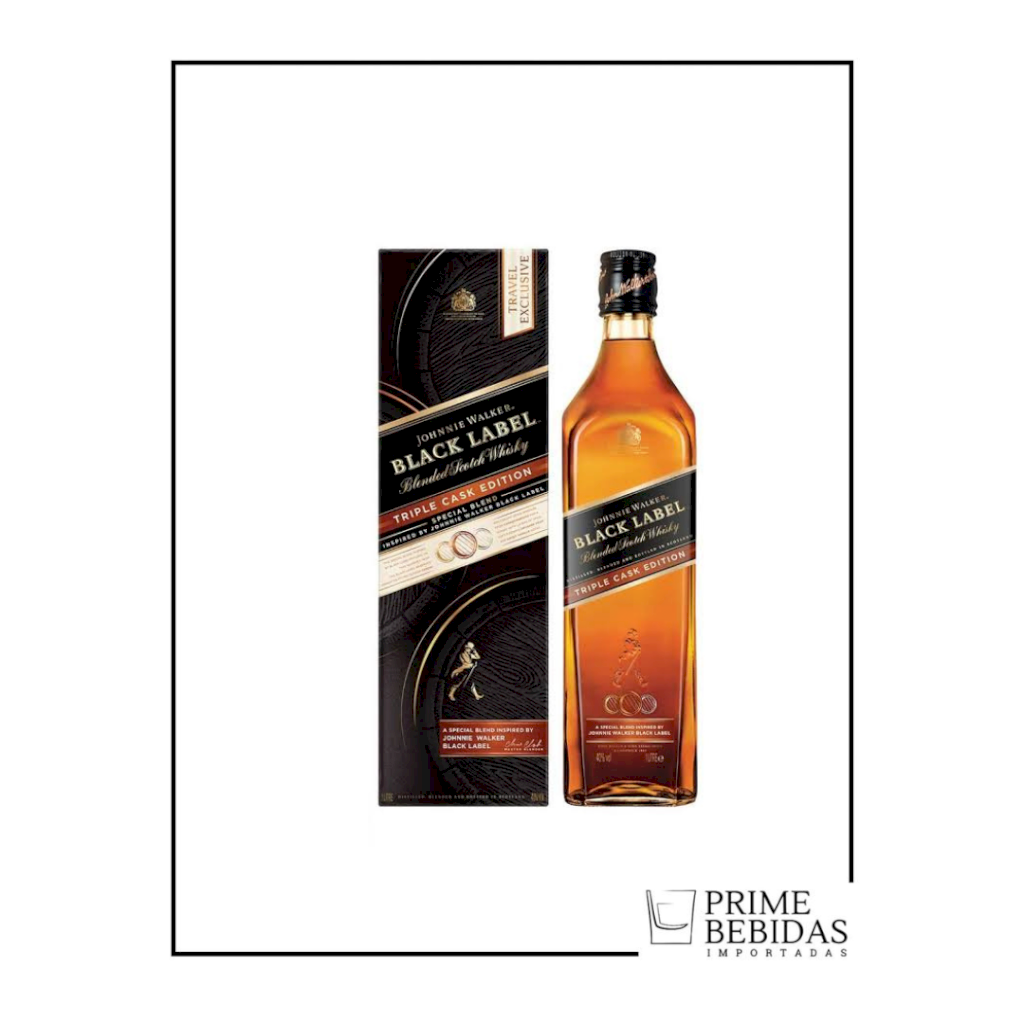 Whisky Black Label Triple cask edition 1L
