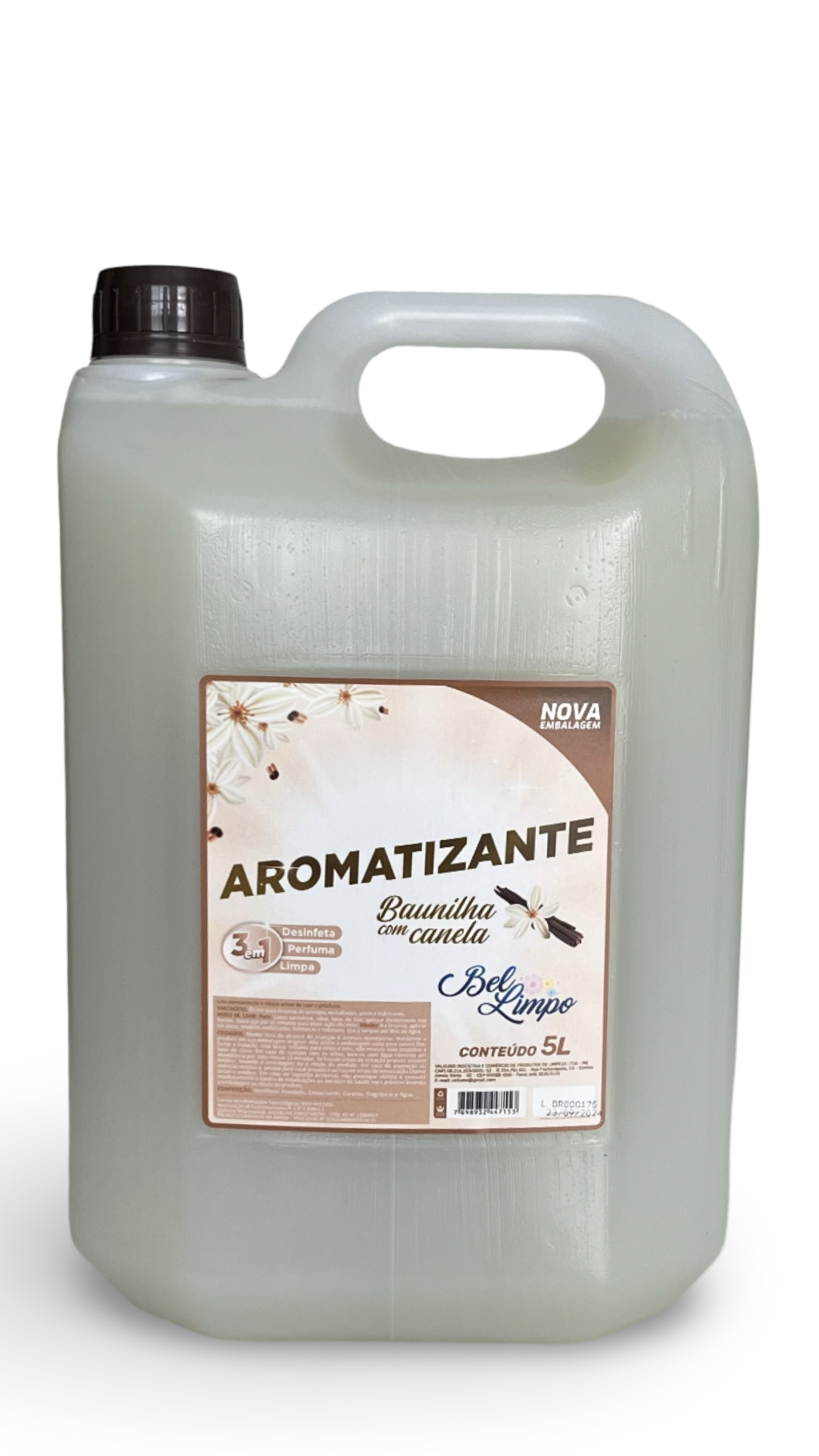 AROMATIZANTE CANELA COM BAUNILHA 5LT