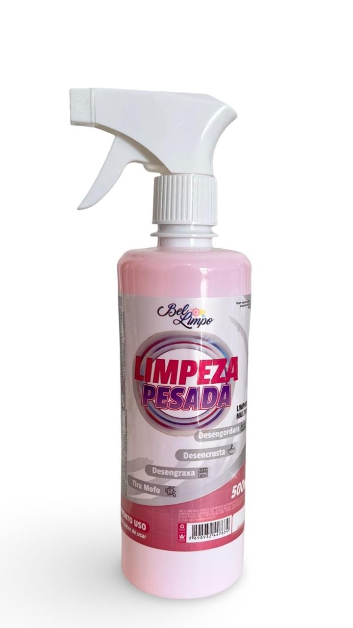 CAIXA 12 UN LIMPEZA PESADA PRONTO USO 500ML