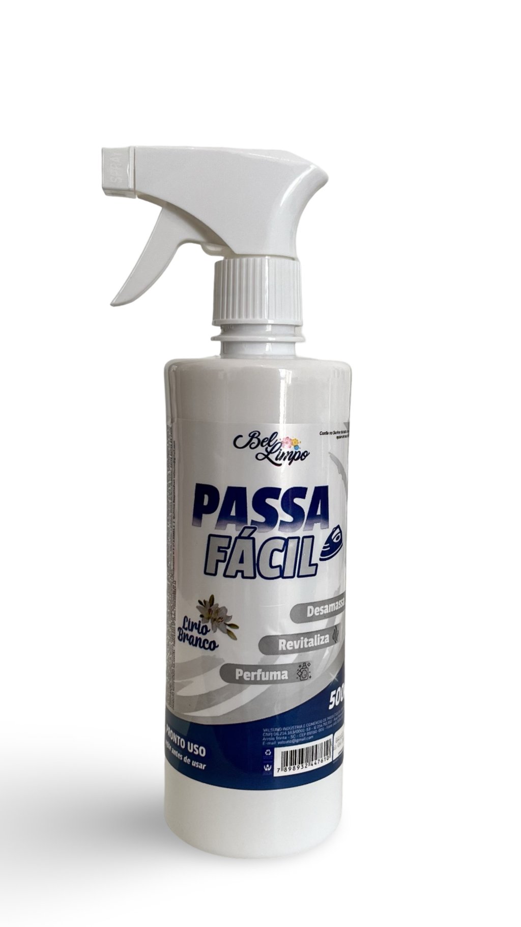 CAIXA 12 UN  PASSA FÁCIL-LÍRIO BRANCO 500ML