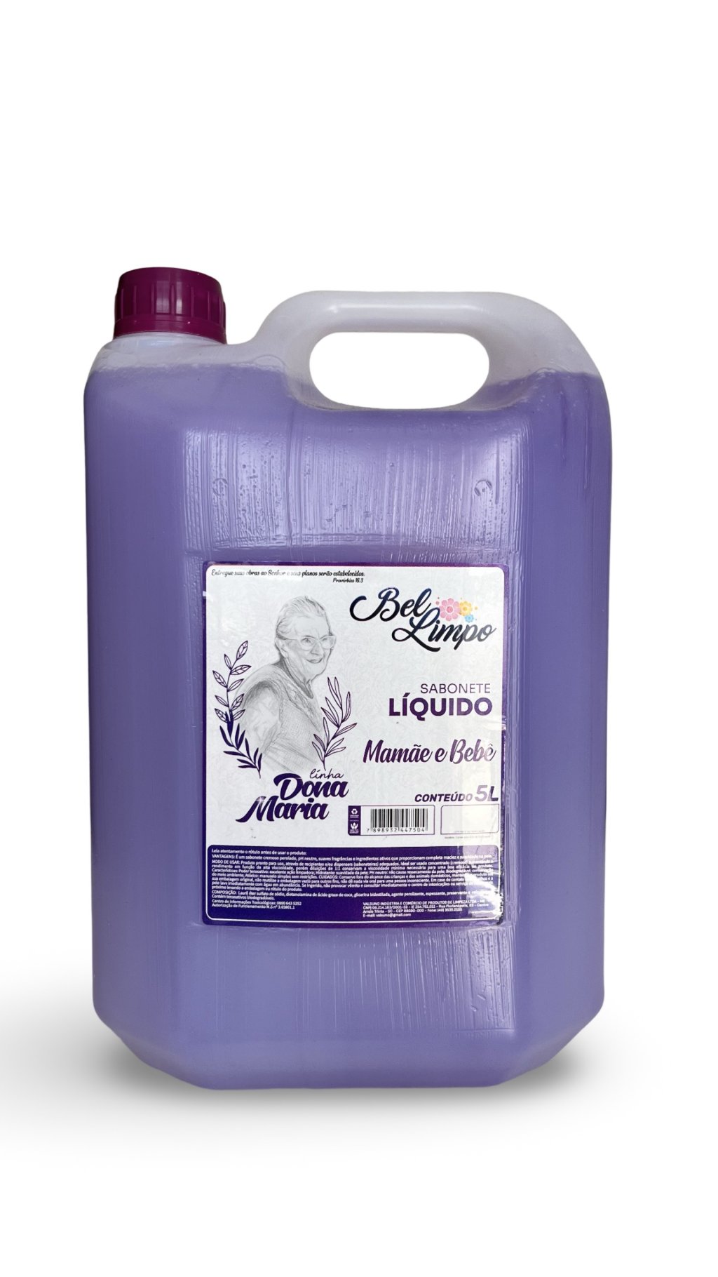 SABONETE LÍQUIDO MAMÃE BEBÊ 5LT