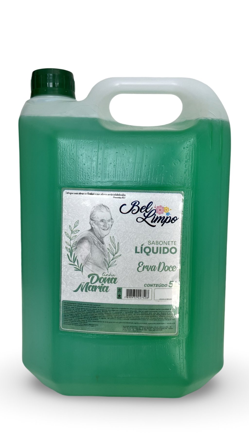 SABONETE LÍQUIDO ERVA DOCE 5LT