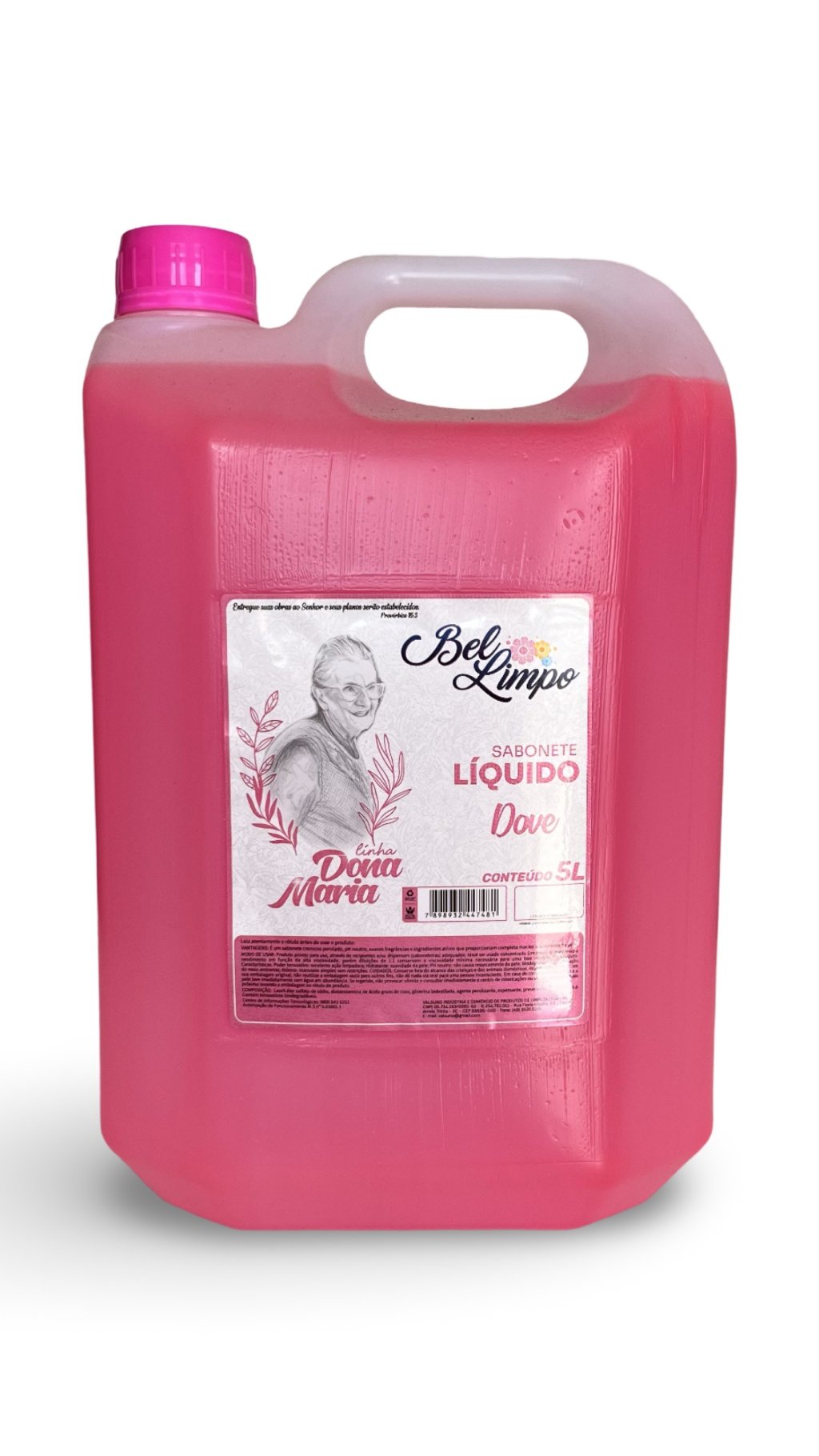 SABONETE LÍQUIDO DOVE 5LT