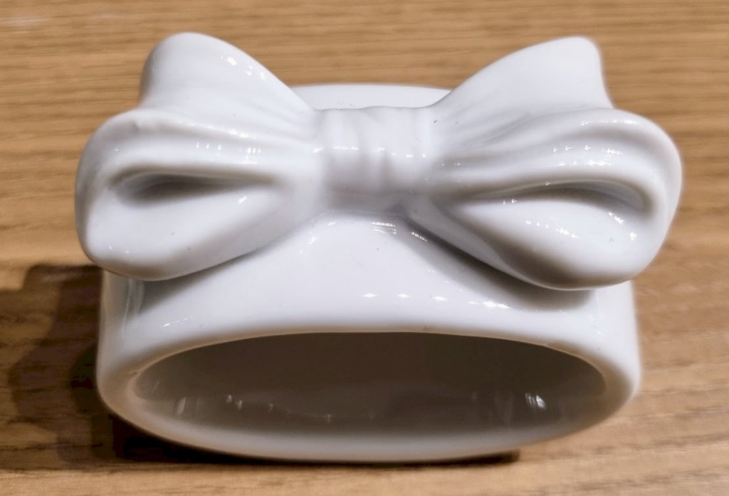 PORTA GUARDANAPO LAÇO 2 OVAL 