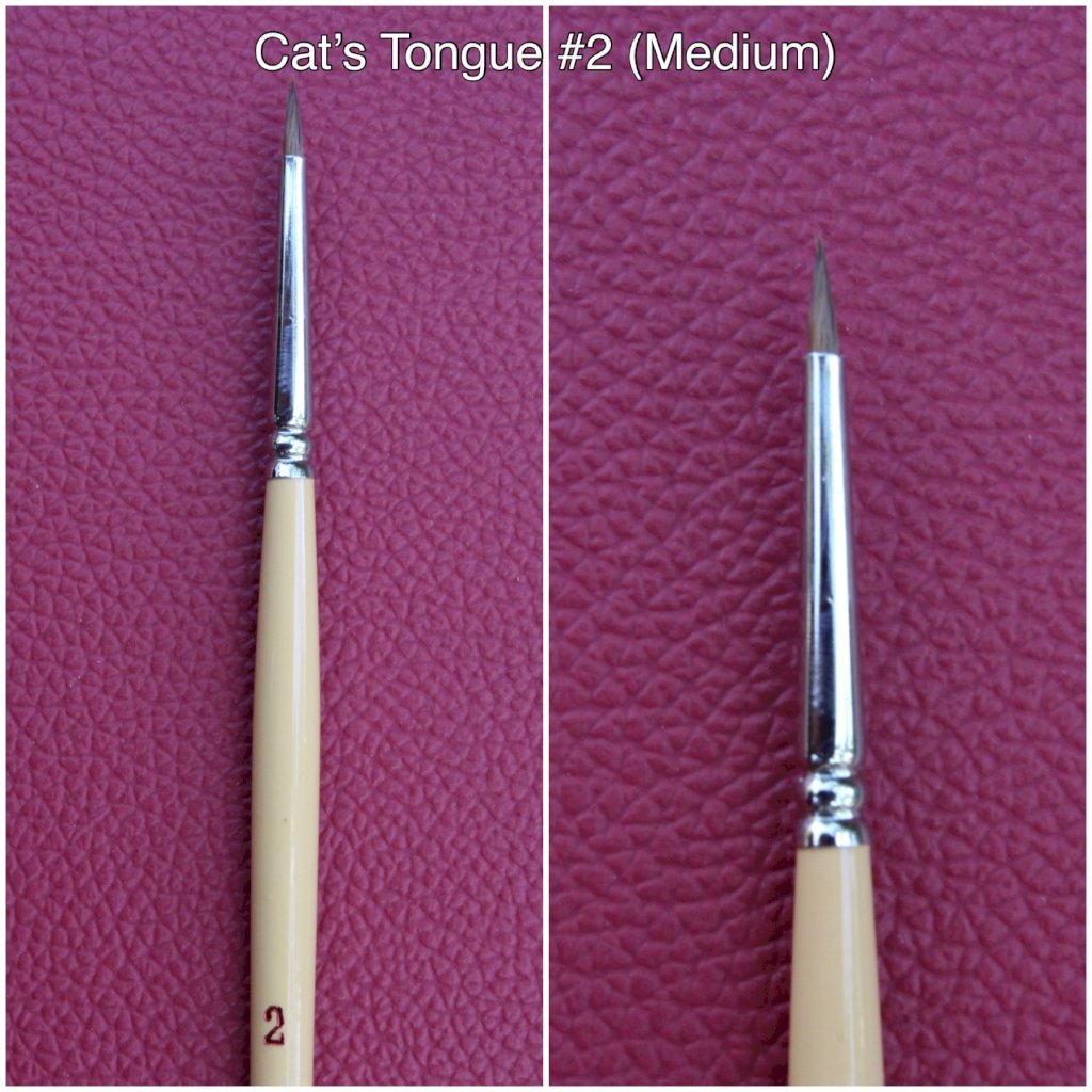 Pincel Cat's Tongue #2 Medium