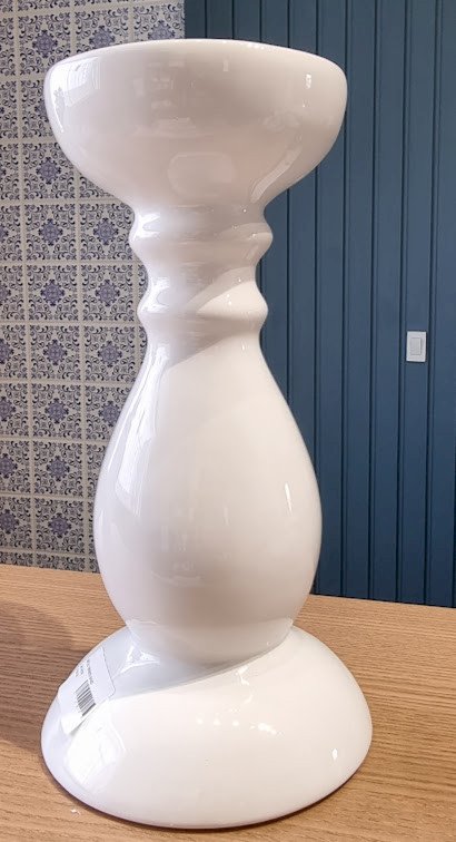 CASTIÇAL TORNEADO BAIXO 