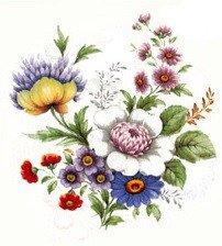 DECALQUE FLORES - DEC384