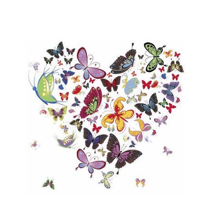 DECALQUE BUTTERFLY SPRING 