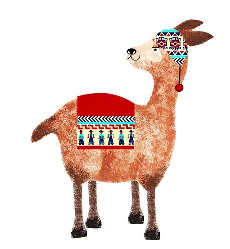 DECALQUE LLAMA 