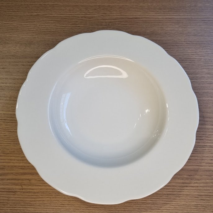 PRATO FUNDO PORCELANA ADANA BRANCO 