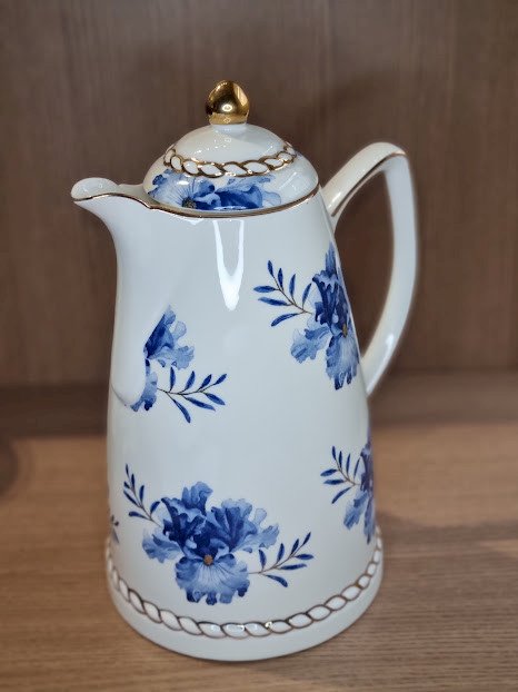 GARRAFA TERMICA PORCELANA FLORAL 
