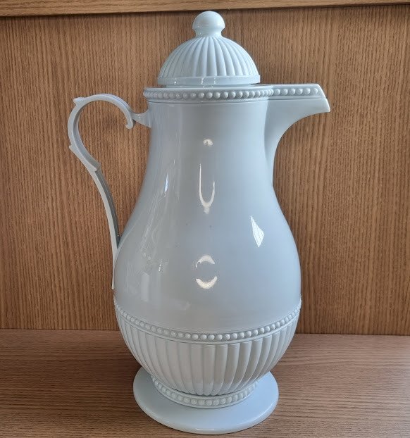 GARRAFA TÉRMICA DE PLASTICO VINTAGE AZUL 