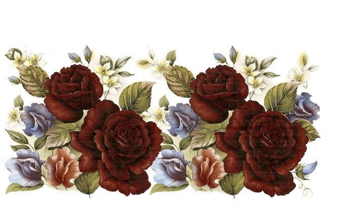 DECALQUE RED ROSE MUGWRAP - DEC070 