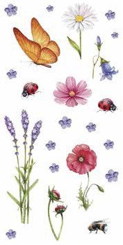 DECALQUE WILD FLOWERS - DEC524