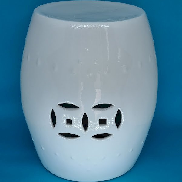 BANCO CERÂMICA BRANCO - BAN001