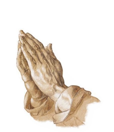 DECALQUE PRAYING HANDS - DEC629