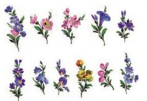 DECALQUE CLASSIC FLORAL - DEC676