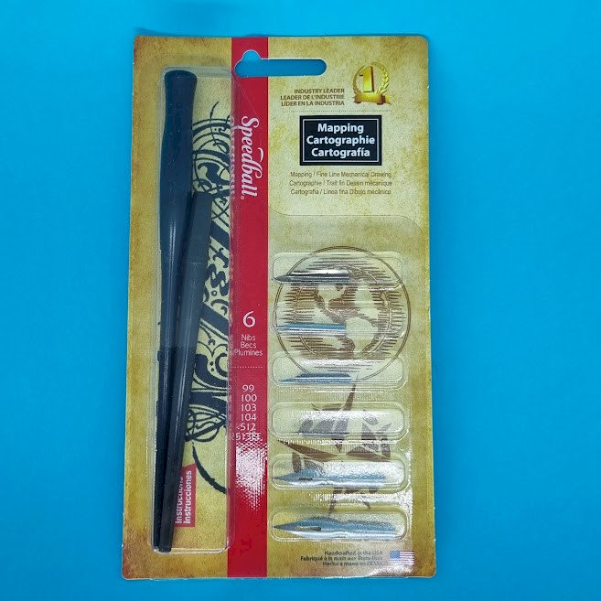 KIT CALIGRAFIA COM 6 PENAS E 2 CABOS - KIT002