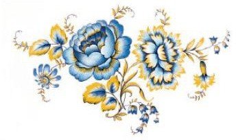 DECALQUE GOLD FLORAL - DEC757