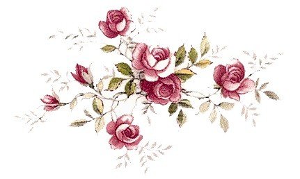 DECALQUE SCATTER ROSE PINK - DEC769