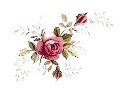 DECALQUE SCATTER ROSE PINK - DEC766