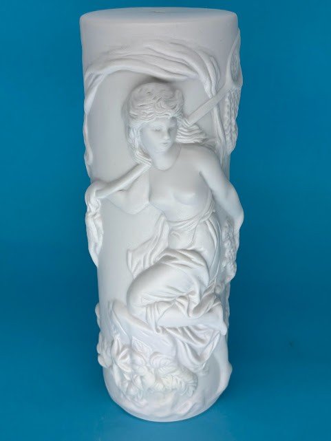 ABAJUR ATENAS JATEADO (FOSCO) - ABA002