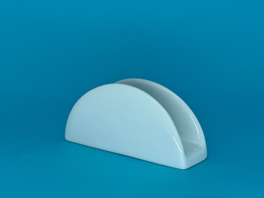 PORTA GUARDANAPO MEIA LUA 