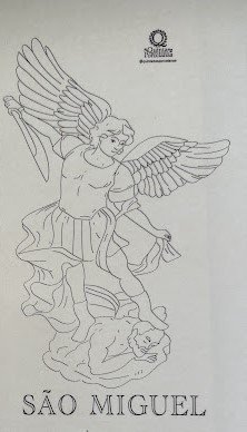 DECALQUE CONTORNO SÉPIA SÃO MIGUEL - DEC801