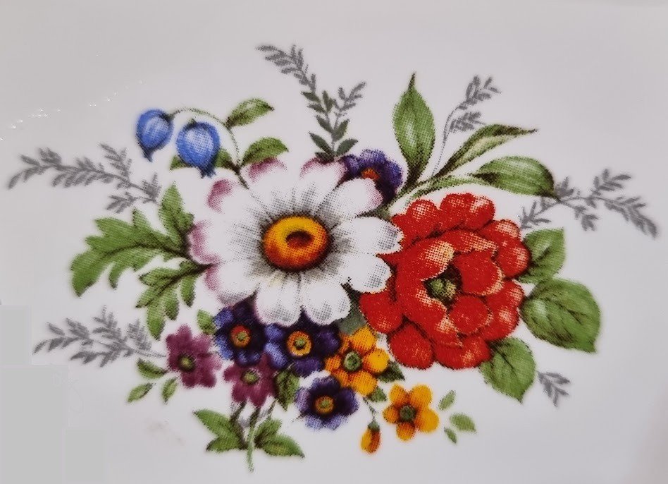 DECALQUE MEISSEN FLOWERS - DEC813