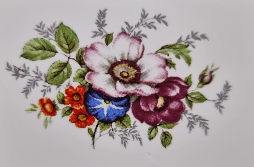 DECALQUE MEISSEN FLOWERS - DEC814