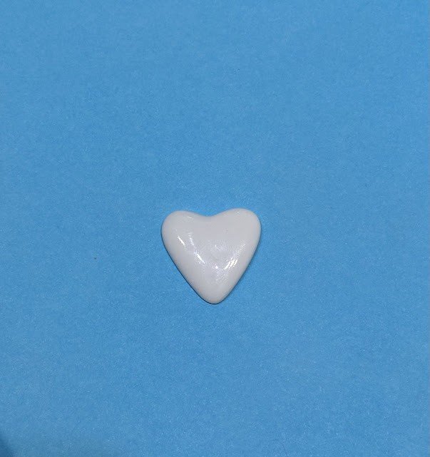 MEDALHA CORAÇÃO SEM FURO P - MED001