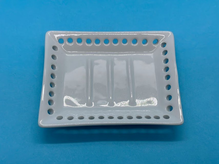 SABONETEIRA RETANGULAR FURADA - SAB013